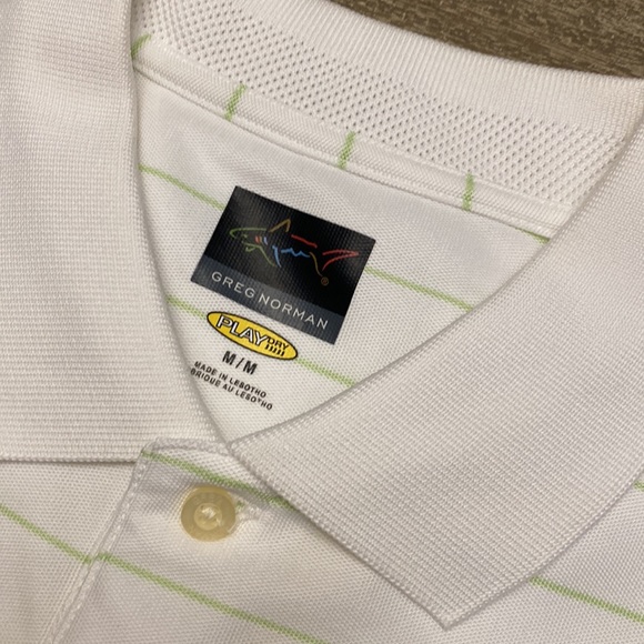 Greg Norman play Dry Golf polo shirt size medium - Picture 6 of 7